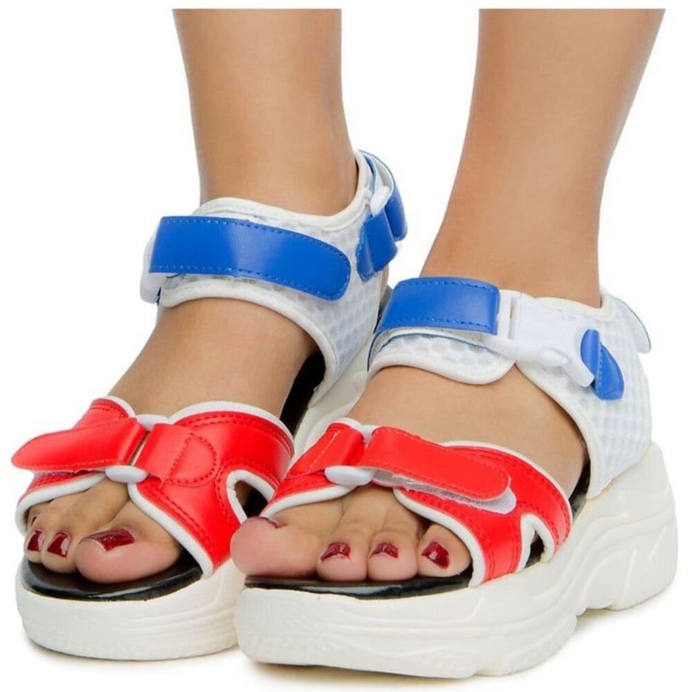 Women’s Sport Sandals Chunky Platform with Adjustable Straps Y2K inspired 8.5